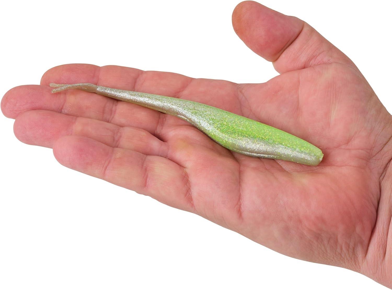 image:imageBerkley Gulp Saltwater Jerk Shad Fishing Soft BaitKey Lime Chrome