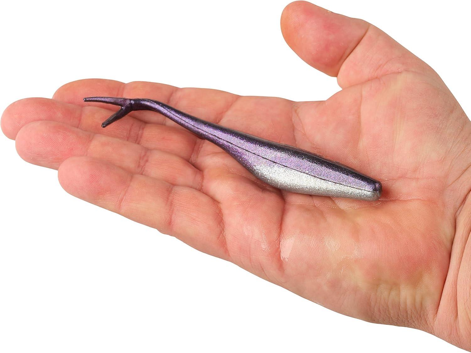 image:imageBerkley Gulp Saltwater Jerk Shad Fishing Soft BaitPurple Chrome