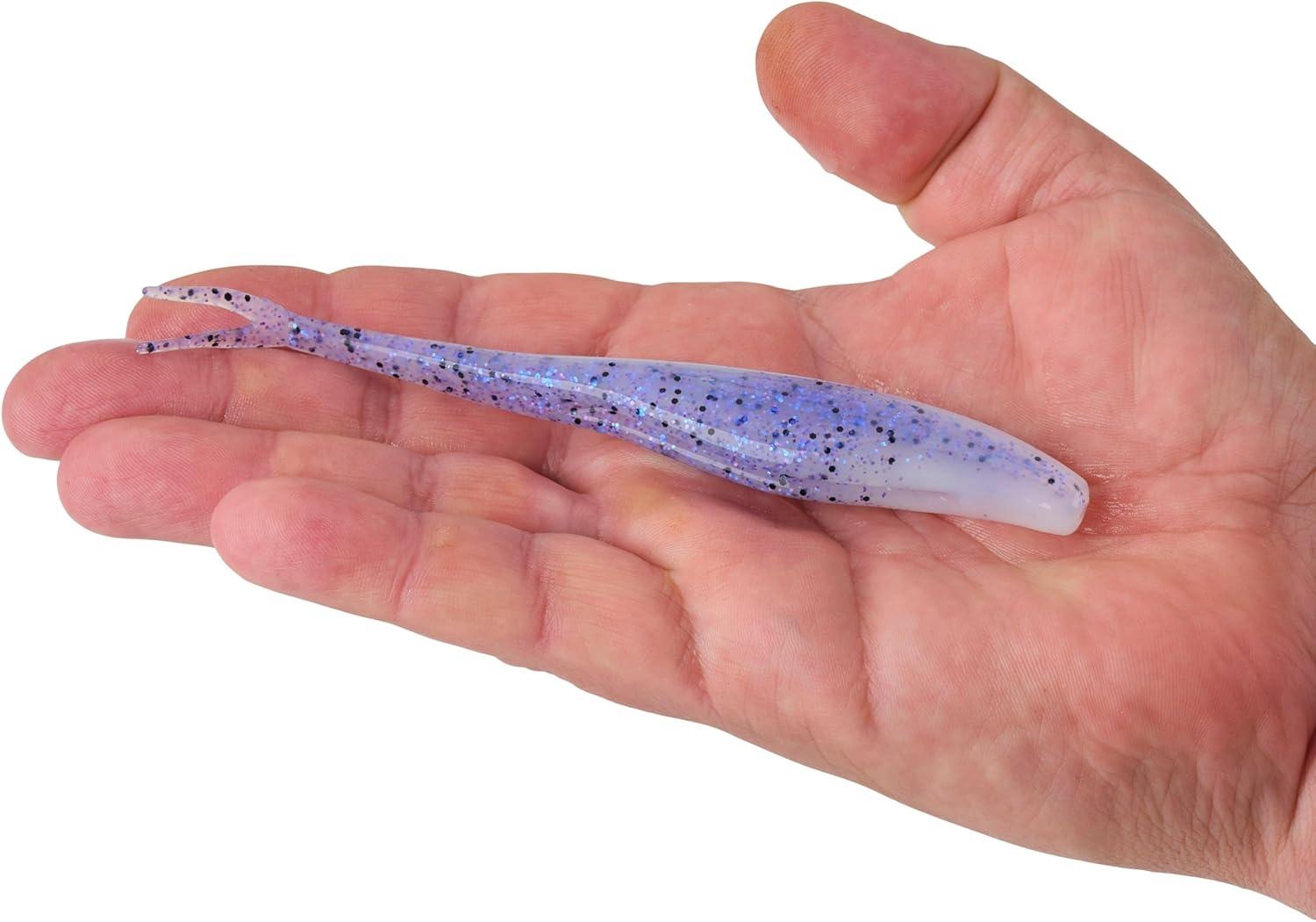 image:imageBerkley Gulp Saltwater Jerk Shad Fishing Soft BaitViolet Haze Fleck