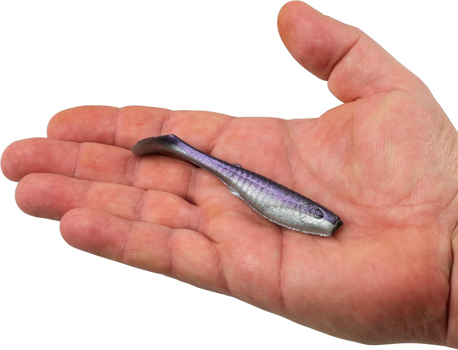 image:imageBerkley Gulp Saltwater Paddleshad Fishing Soft BaitPurple Chrome