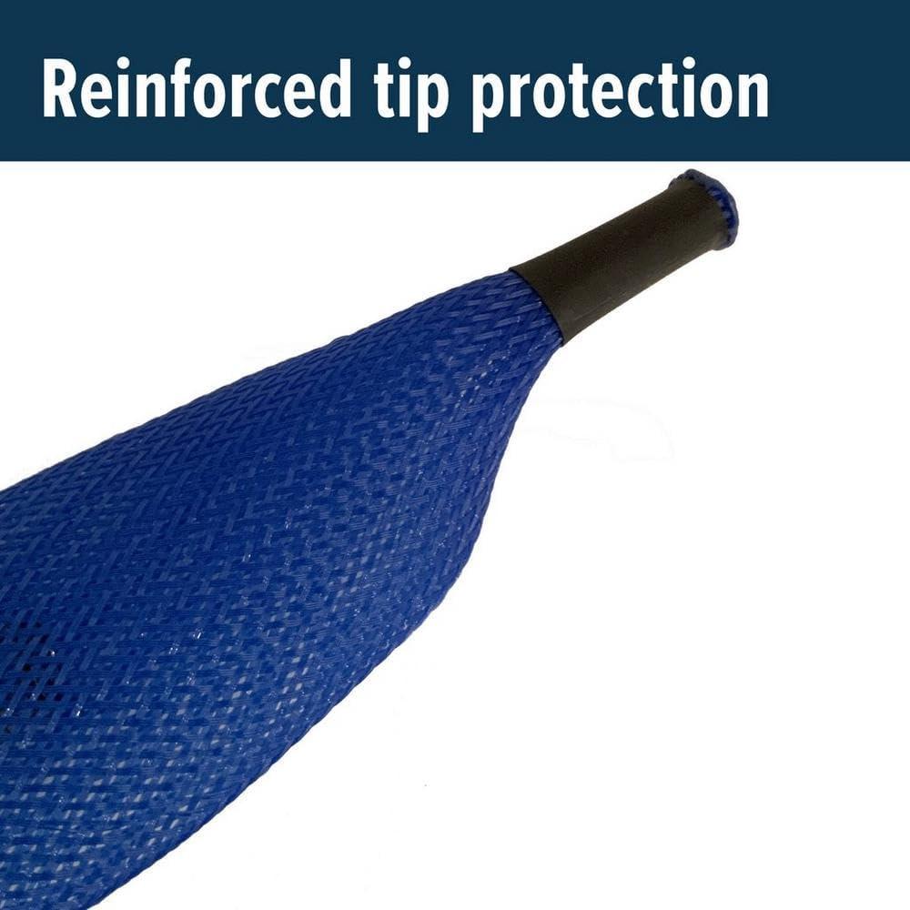 image:imagePenn Premium Fishing Rod Sleeve 67 in Lightweight and Extremely Durable Woven Nylon PET Fishing Rod Cover Reinforced Tip EasyClose Drawstring