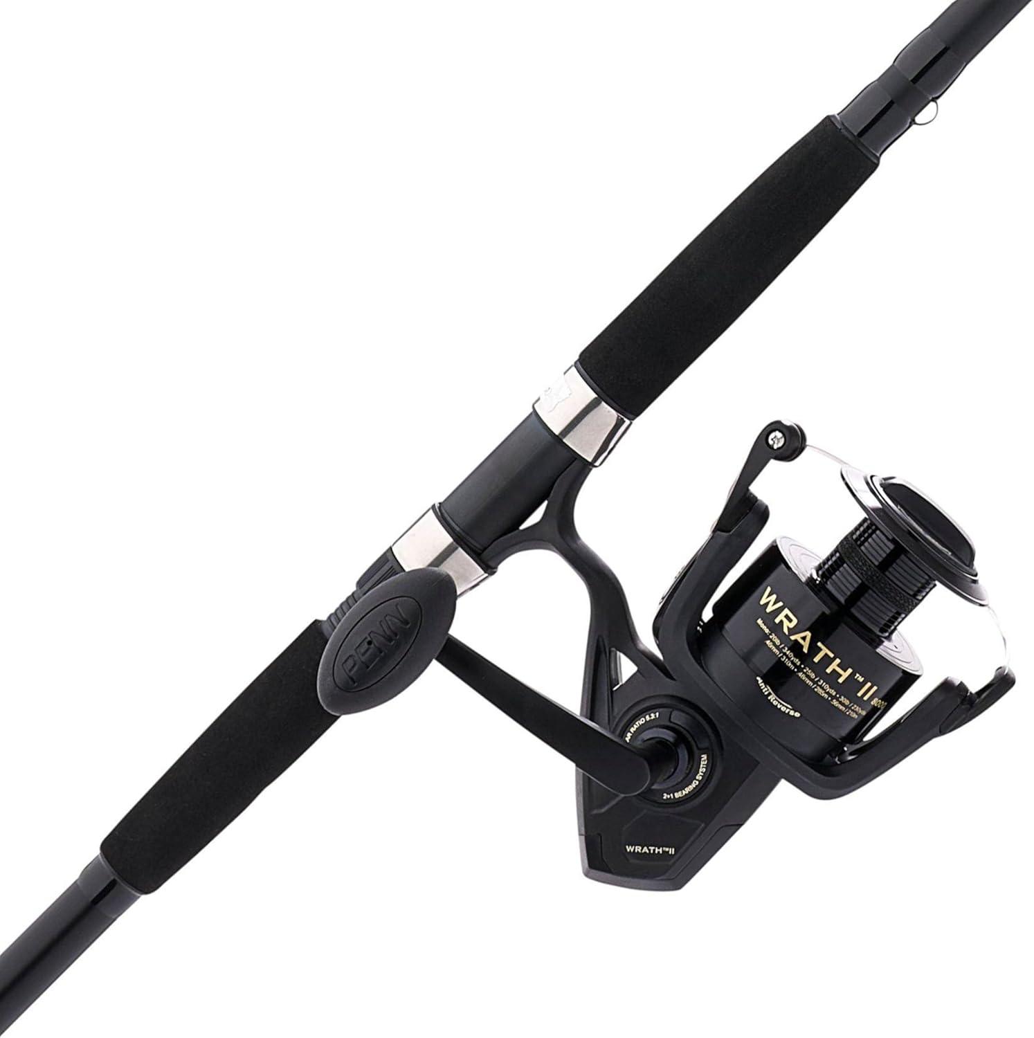 image:imagePenn Wrath II Spinning Reel and Fishing Rod ComboWrath II New Model