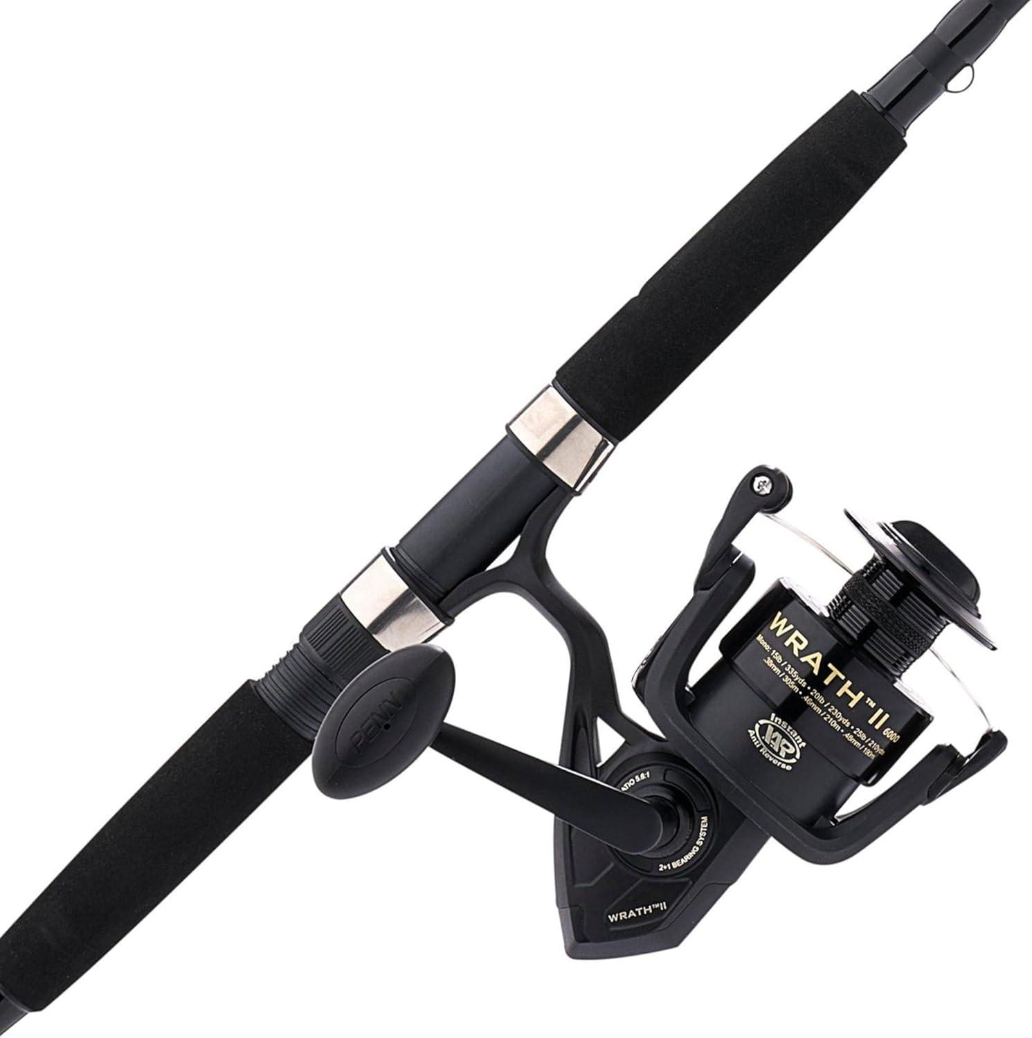 image:imagePenn Wrath II Spinning Reel and Fishing Rod ComboWrath II New Model