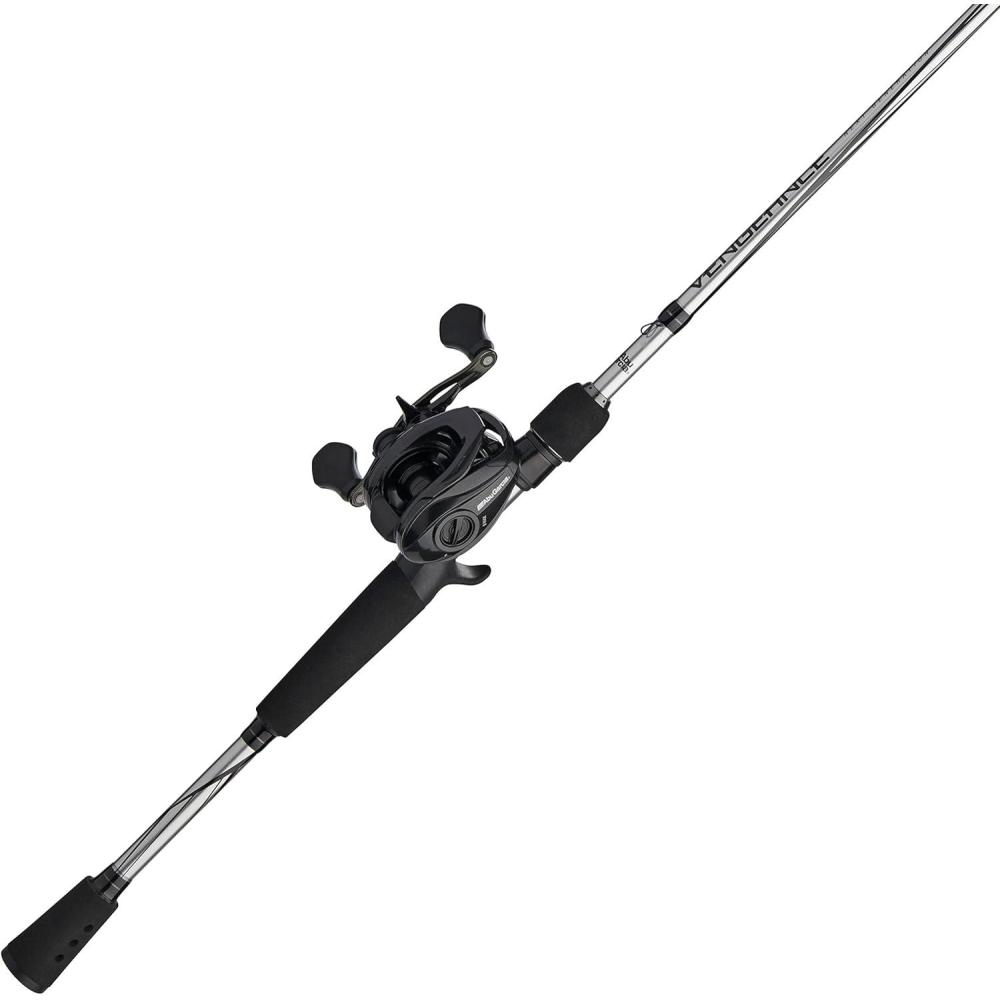 image:imageAbu Garcia Vengeance Low Profile Baitcast Reel and Fishing Rod Combo