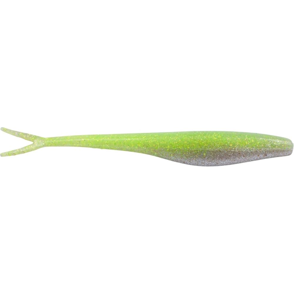 image:imageBerkley Gulp Saltwater Jerk Shad Fishing Soft BaitKey Lime Chrome
