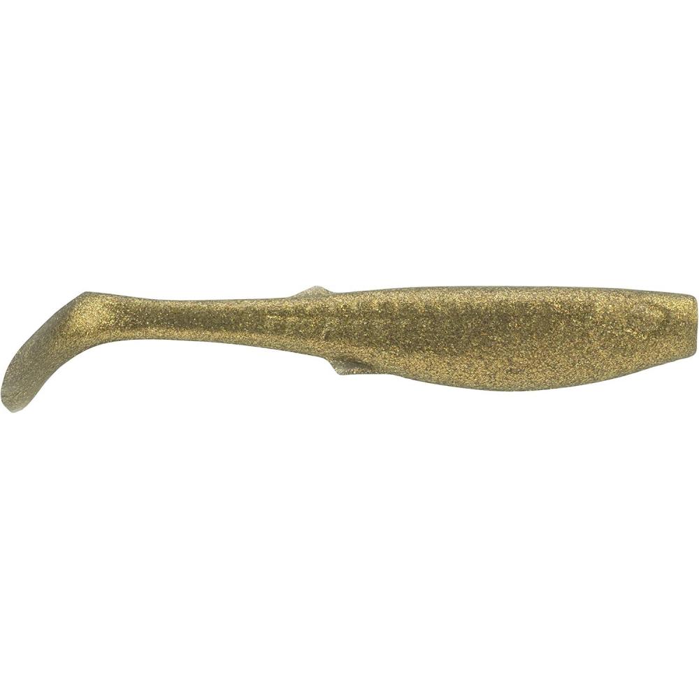 image:imageBerkley Gulp Saltwater Paddleshad Fishing Soft BaitFools Gold