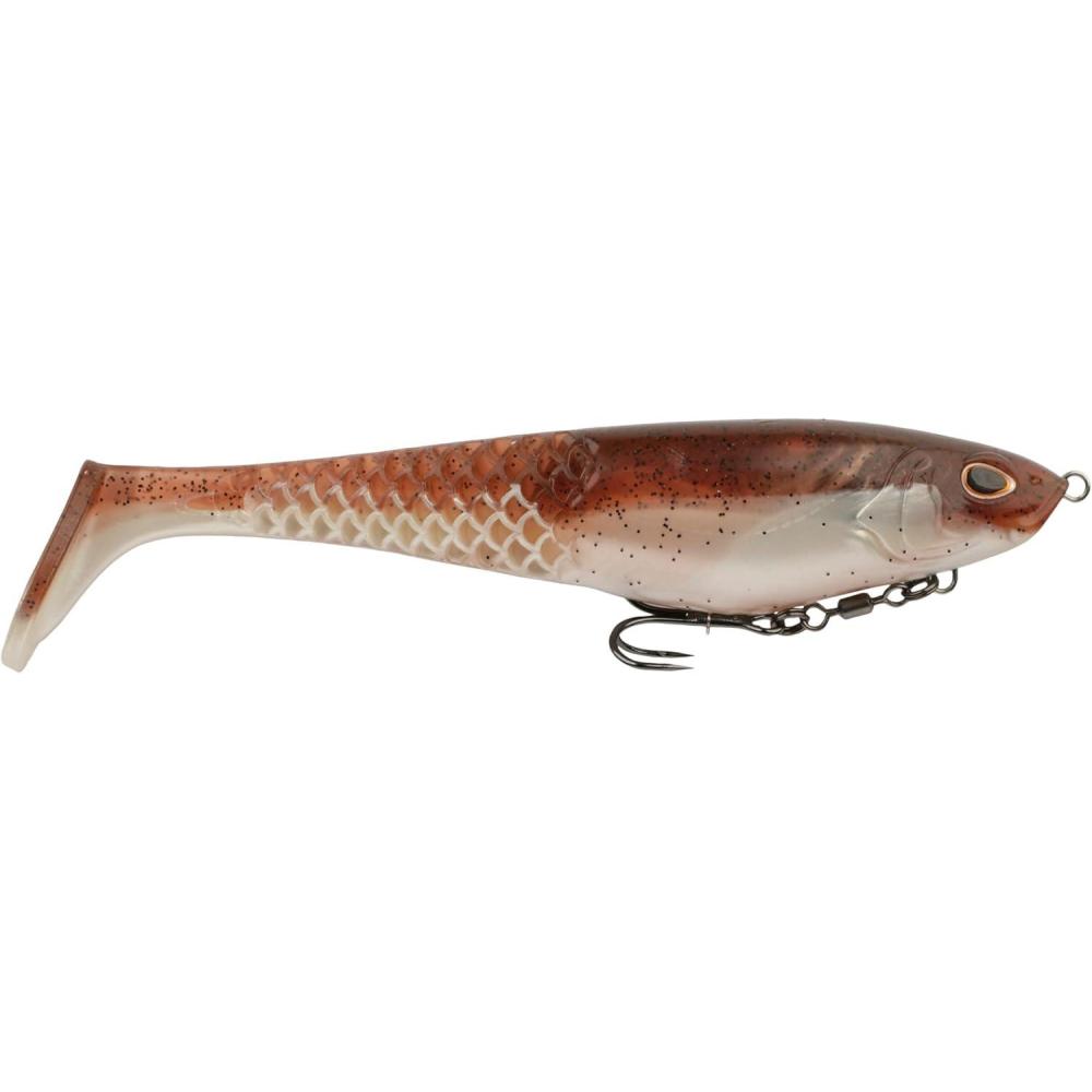 image:imageBerkley PowerBait CullShad Fishing Soft BaitGreen Pumpkin Pearl White