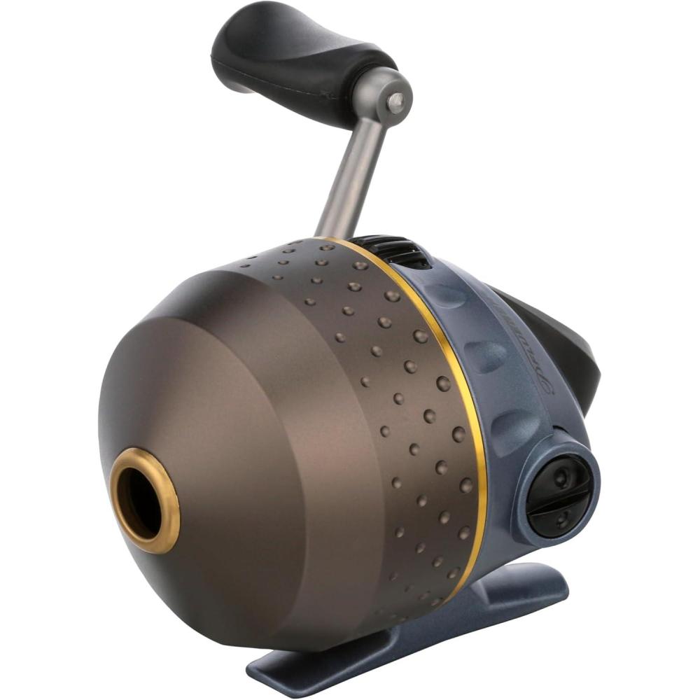 image:imagePflueger President Spincast Reel Size 10 Fishing Reel RightLeft Handle Position Aluminum Spool Dial Drag System