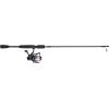 Abu Garcia 5’6″ Ike Dude Youth Fishing Rod and Reel Spincast Combo, 2-Piece Rod, Size 6 Reel, Right Handle Position,White(Gen Ike Spinning)