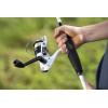 Abu Garcia 5’6″ Ike Dude Youth Fishing Rod and Reel Spincast Combo, 2-Piece Rod, Size 6 Reel, Right Handle Position,White(Ike Dude Spinning (New Model))
