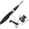 Abu Garcia 5’6″ Ike Dude Youth Fishing Rod and Reel Spincast Combo, 2-Piece Rod, Size 6 Reel, Right Handle Position,White(Ike Dude Spinning (Old Model))