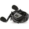 Abu Garcia Max Digital Line Counter Low Profile Baitcast Reel, Size LP (1498366), Carbon Fiber Star Drag, Max of 20lb | 9.0kg, Durable, Lightweight and Strong,Black
