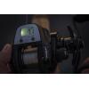 Abu Garcia Max Digital Line Counter Low Profile Baitcast Reel, Size LP (1498727), Carbon Fiber Star Drag, Max of 20lb | 9.0kg, Durable, Lightweight and Strong,Black