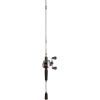 Abu Garcia Revo X Low Profile Baitcast Reel and Fishing Rod Combo(New Silver – Eva Grip)