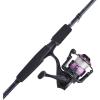 Abu Garcia 5’6″ Ike Dude Youth Fishing Rod and Reel Spincast Combo, 2-Piece Rod, Size 6 Reel, Right Handle Position,White(Gen Ike Spinning)