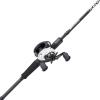 Abu Garcia Veritas Low Profile Baitcast Reel and Fishing Rod Combo(2024 New Model)