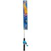 Ugly Stik® Mattel Hot Wheels 3′ Spincast Combo – Kids Fishing Combo, Comfortable EVA Handle for Small Hands, Multi-Stop Anti-Reverse, Pre-Spooled with 4lb Line