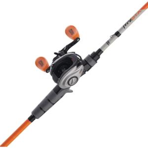 Abu Garcia Max STX Low Profile Baitcast Reel and Fishing Rod Combo(Max Stx (New Model) – 1pc – Left)