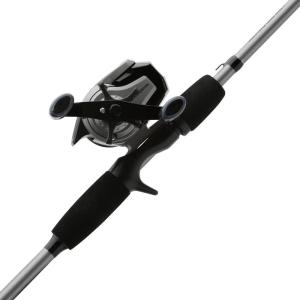 Abu Garcia Max X Spincast Reel and Fishing Rod Combo(8 Size Reel – 6′ – Medium – 2pc)