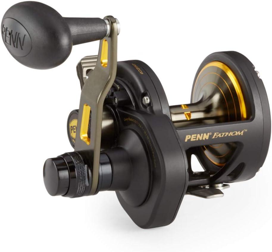 image:imagePenn 1292932 Fathom 25N Lever 2Speed Lever Drag Fishing Reel Black30