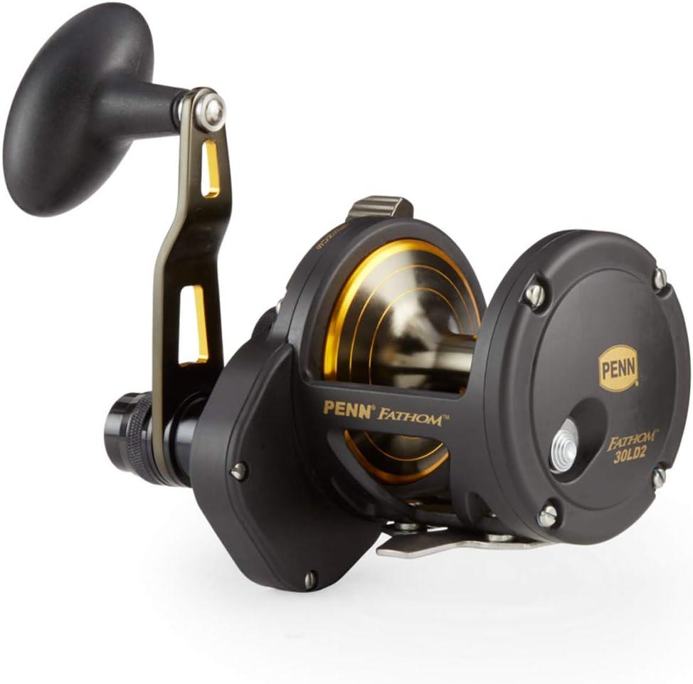 image:imagePenn 1292932 Fathom 25N Lever 2Speed Lever Drag Fishing Reel Black30
