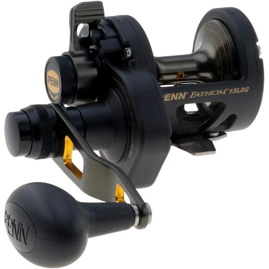 image:imagePenn 1292932 Fathom 25N Lever 2Speed Lever Drag Fishing Reel Black15