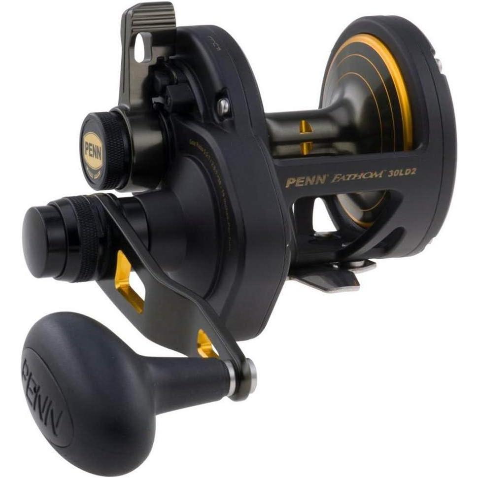 image:imagePenn 1292932 Fathom 25N Lever 2Speed Lever Drag Fishing Reel Black30