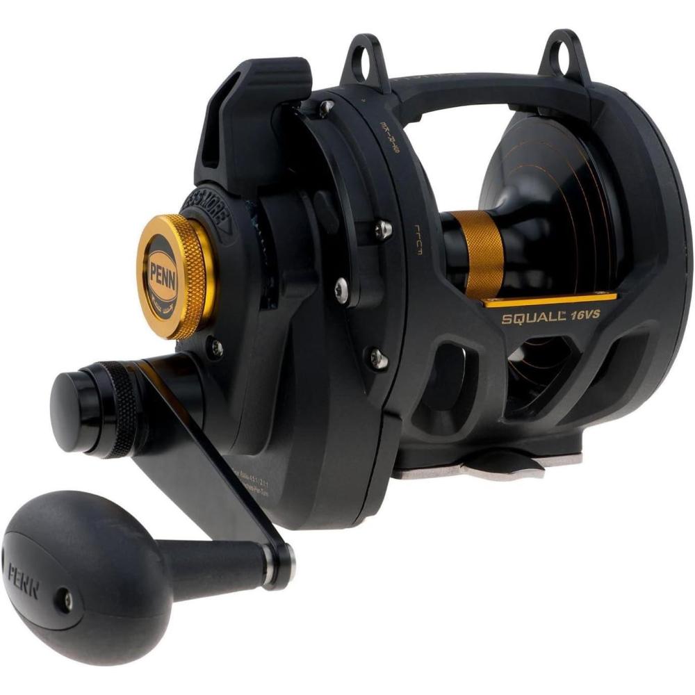 image:imagePenn Squall II Lever Drag 2 Speed Conventional Fishing ReelSQL16VS