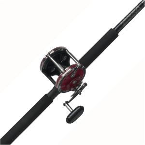 PENN® Senator® Combo, Black/Smoke/Red, 6’6″- Medium Heavy- 1pcs