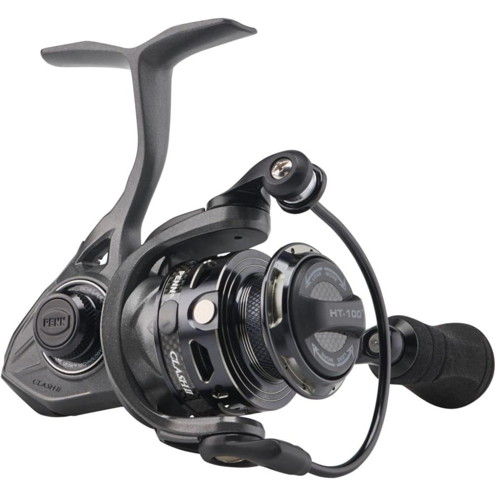 image:imagePenn Clash II Spinning Reel  Lightweight Saltwater Shore and Kayak Fishing Reel for Lure Fishing  Sea Fishing Reel for Bass Pollack Cod Wrasse3000