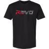 Abu Garcia Men’s Standard Revo Logo Short Sleeve T-Shirt(Black)