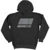 Abu Garcia Men’s Standard Revo Flag Pullover Hood(Charcoal)