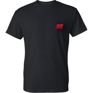 Abu Garcia Men’s Standard Patch Logo Short Sleeve T-Shirt(Black)