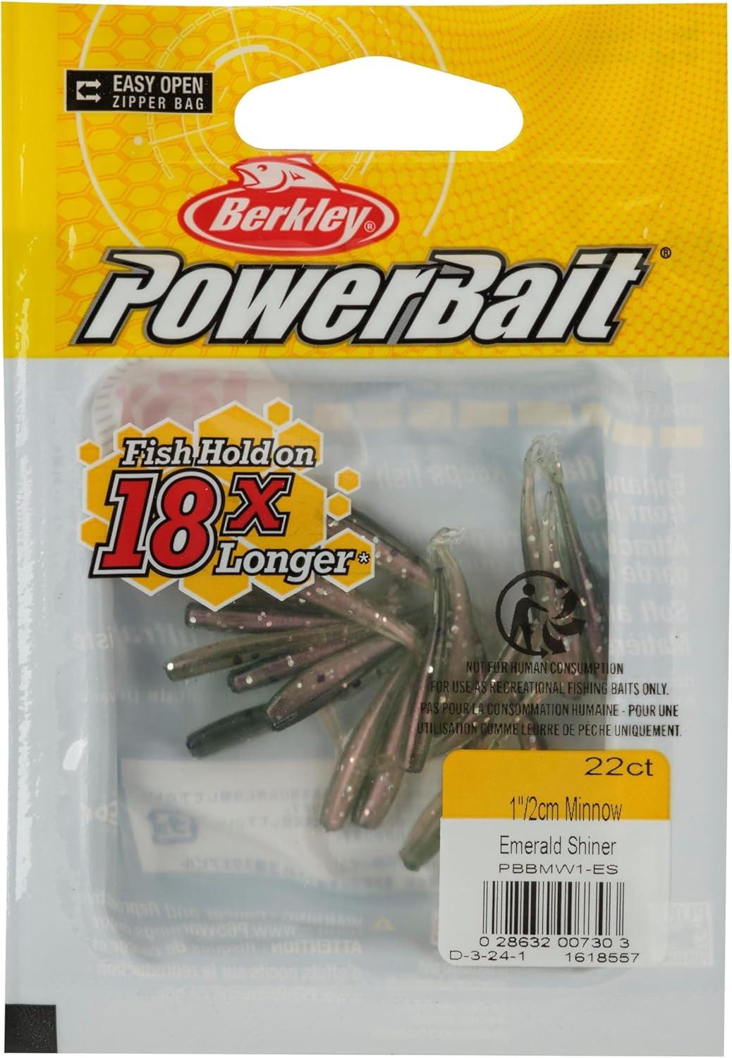 image:imageBerkley PowerBait Minnow Fishing Soft Bait Smelt 4in