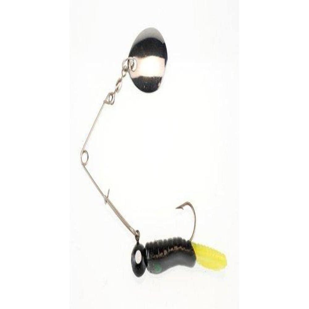 image:imageBerkley Johnson Beetle Spin Nickel BladeBlack Chartreuse