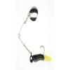 Berkley Johnson™ Beetle Spin® Nickel Blade(Black Chartreuse)