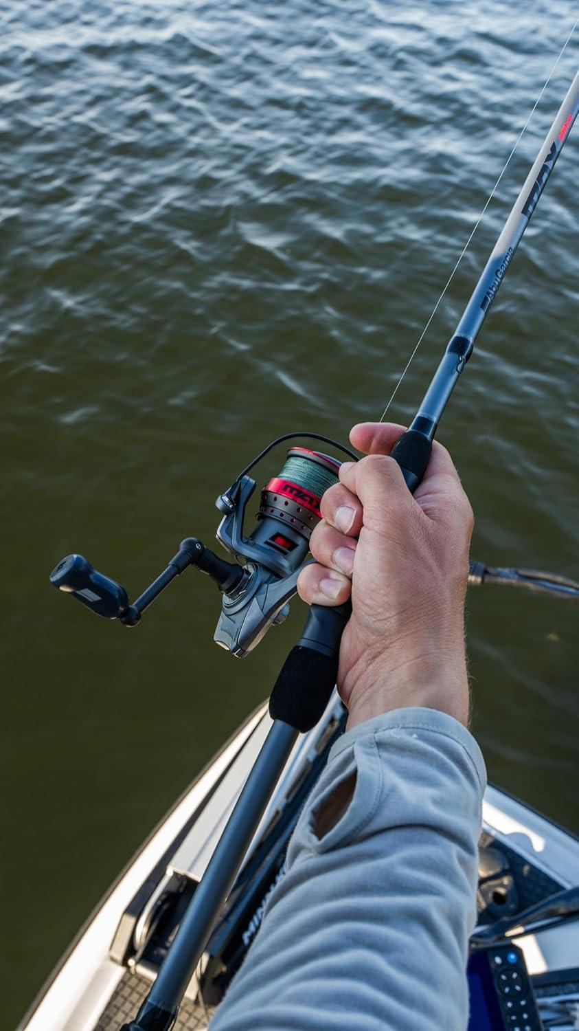 image:imageAbu Garcia Max Elite Spinning Reel and Fishing Rod ComboNew Model