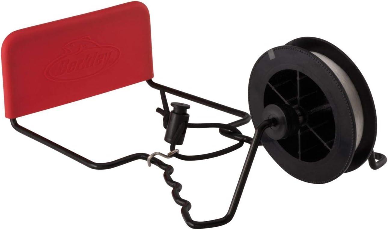 image:imageBerkley Mobile Line Spooler Holds Filler Spool and Quarter Spool Secures Easily Under Doors and Table Legs NonSkid Pad Protects Finish Adjustable Tension Band Ensures Proper Spooling Pressure