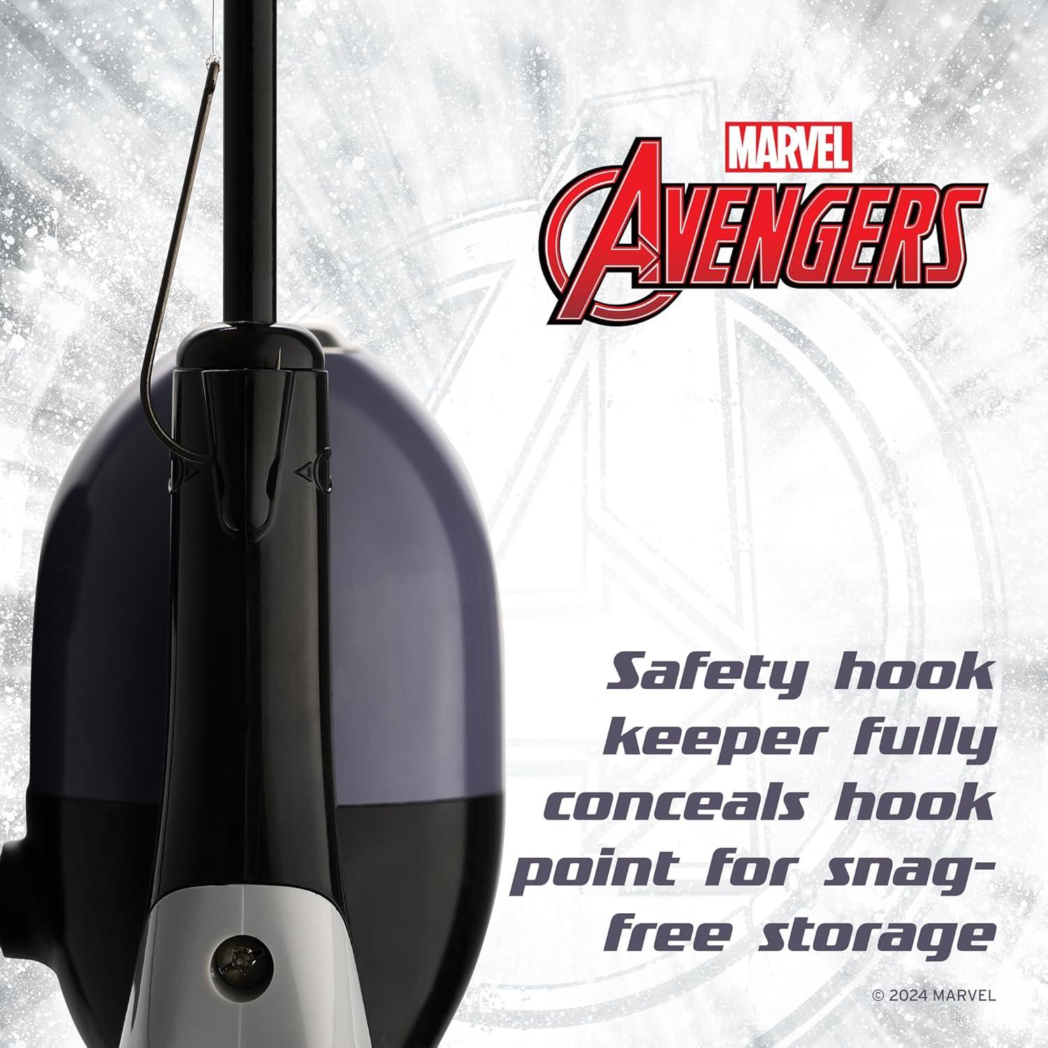 image:imageShakespeare Youth Fishing Reel and Rod ComboMarvel Black Panther Beginner