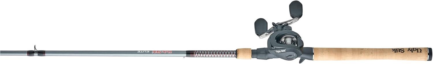 image:imageUgly Stik Elite Low Profile Baitcast Reel and Fishing Rod ComboNew Model