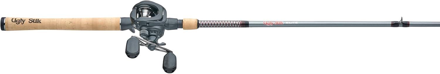 image:imageUgly Stik Elite Low Profile Baitcast Reel and Fishing Rod ComboNew Model