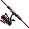 Ugly Stik Carbon Spinning Reel and Fishing Rod Combo(20 Size Reel – 6’6″ – Medium – 2pc)