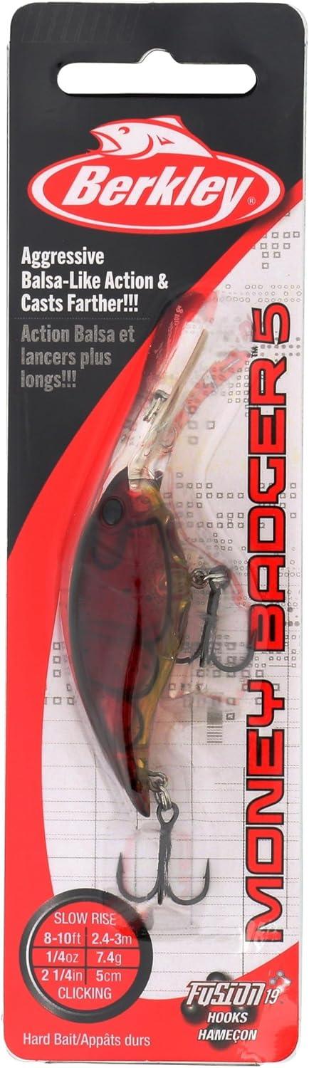 image:imageBerkley Money Badger Fishing Hard BaitGhost Red Craw