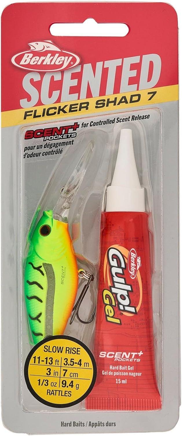image:imageBerkley Scented Flicker Shad Fishing Hard BaitFiretiger Single
