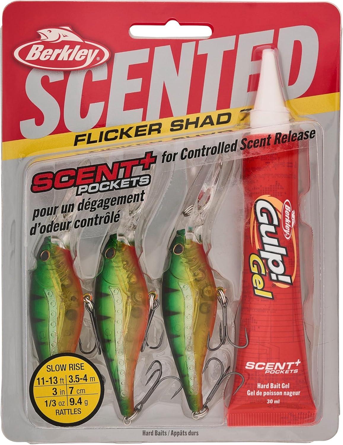 image:imageBerkley Scented Flicker Shad Fishing Hard BaitFlashy Perch Pro Pack