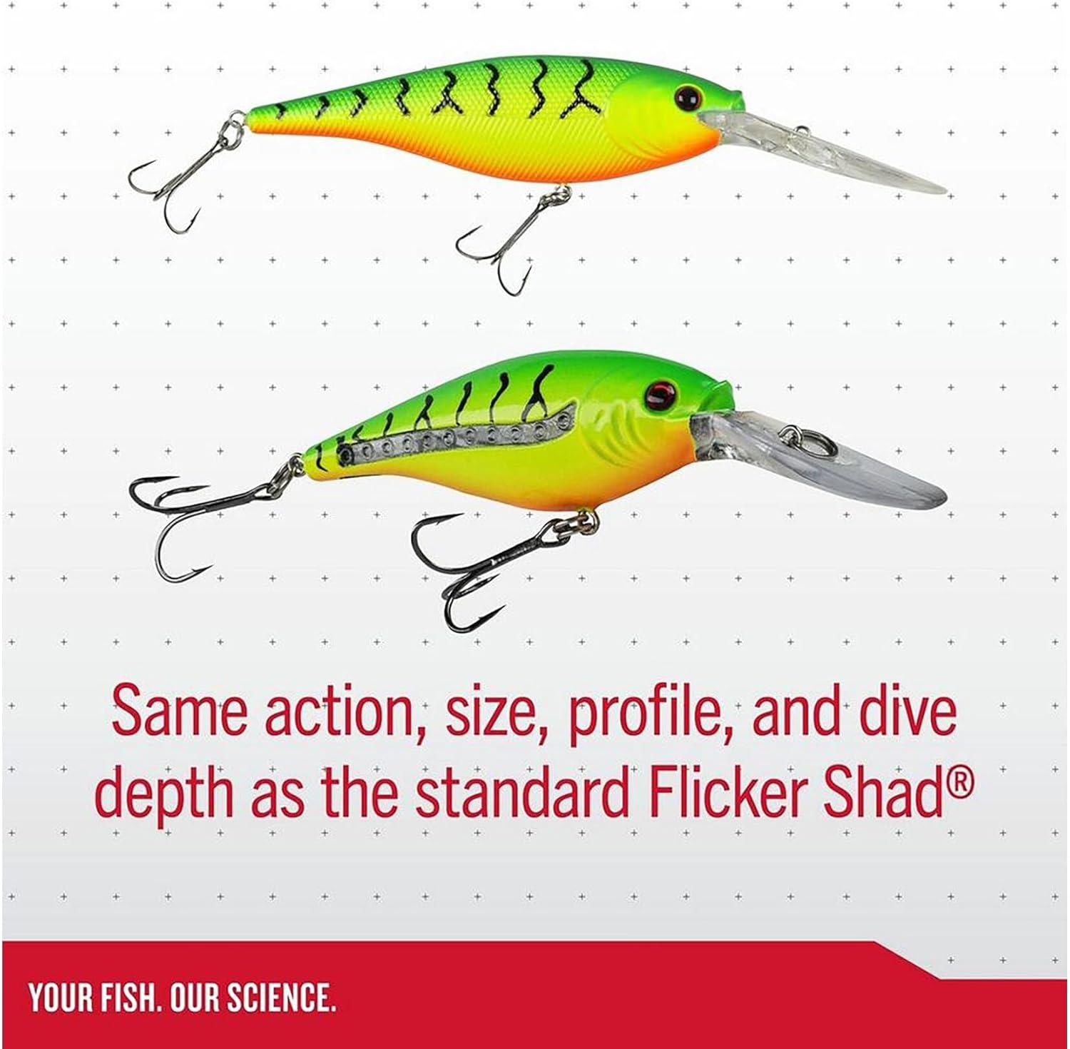 image:imageBerkley Scented Flicker Shad Fishing Hard BaitTiger 5 Pack