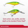 Berkley Scented Flicker Shad Fishing Hard Bait(Tiger 5 Pack)