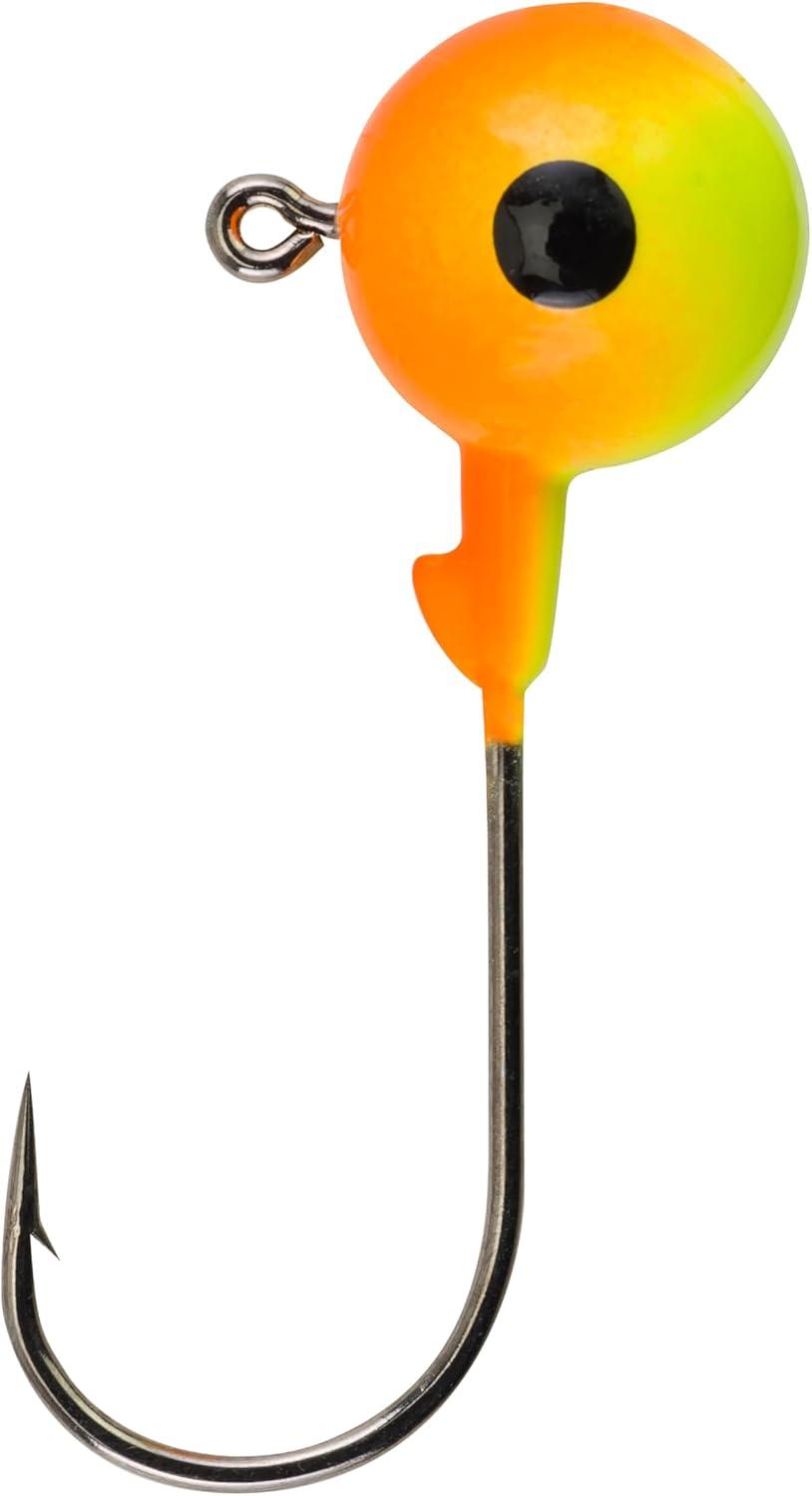 image:imageBerkley Essentials Round Ball Fishing JigsChartreuseOrange