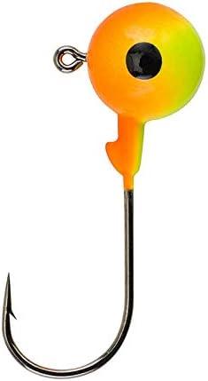 image:imageBerkley Essentials Round Ball Fishing JigsChartreuseOrange