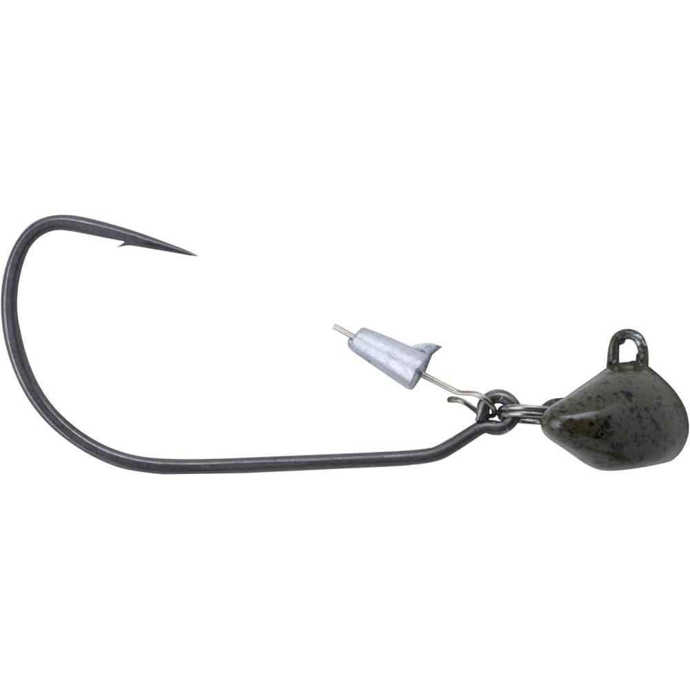 image:imageBerkley Fusion19 Underspin Fishing JigheadsGreen Pumpkin